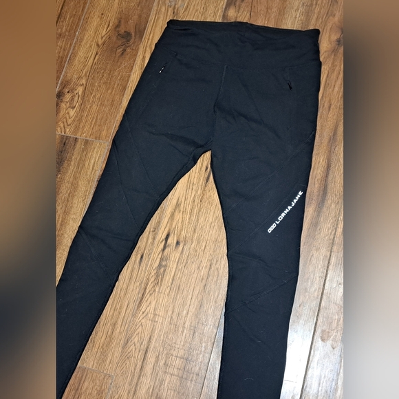 Lorna Jane Active Womens Pants Leggings Workout Gym Nylon Elastane black size XS - Picture 2 of 6